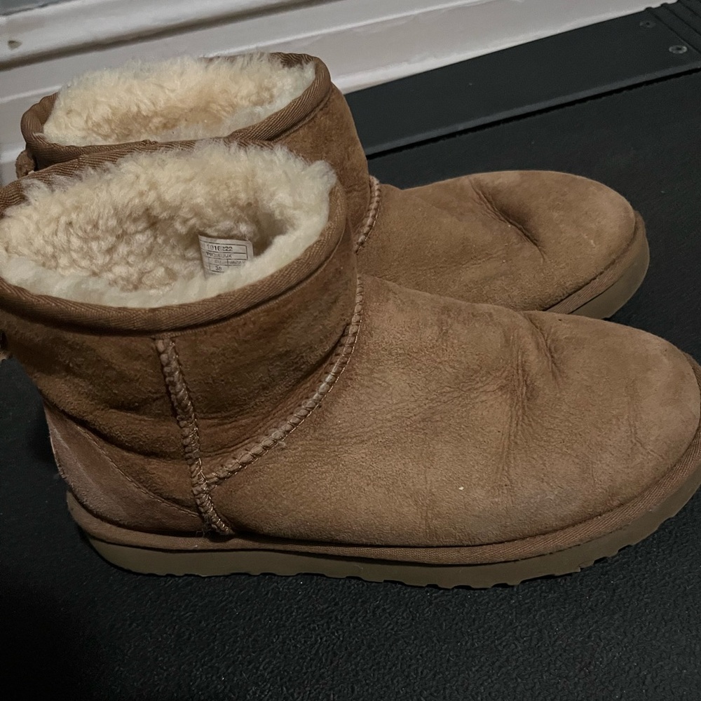 Tan Uggs size 7